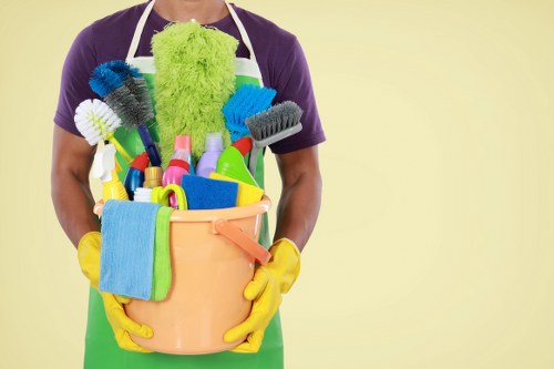 Vacuuming and floor cleaning in a rental property before move out