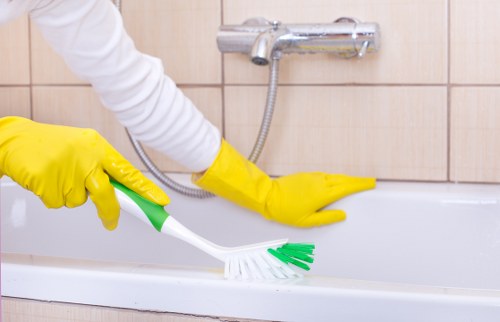 A clean and organized home space maintained through regular cleaning